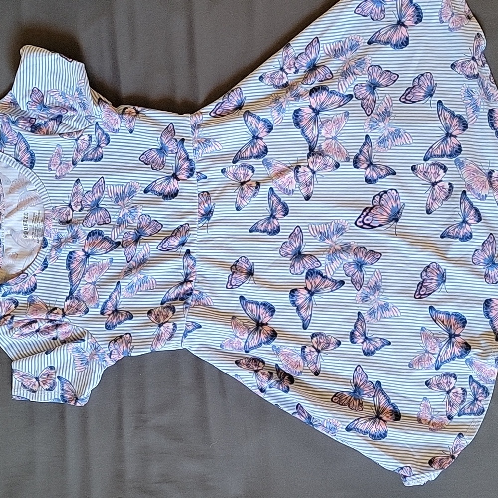 Size 5 butterfly dress